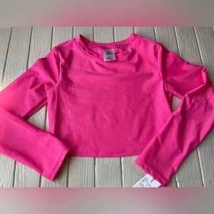 Targets Art Class Hot Pink Rashguard Size Medium 8